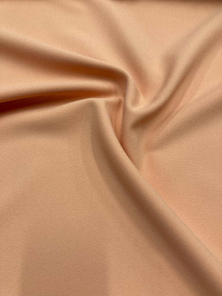 šatovka meruňková 98%polyester 2%elast.