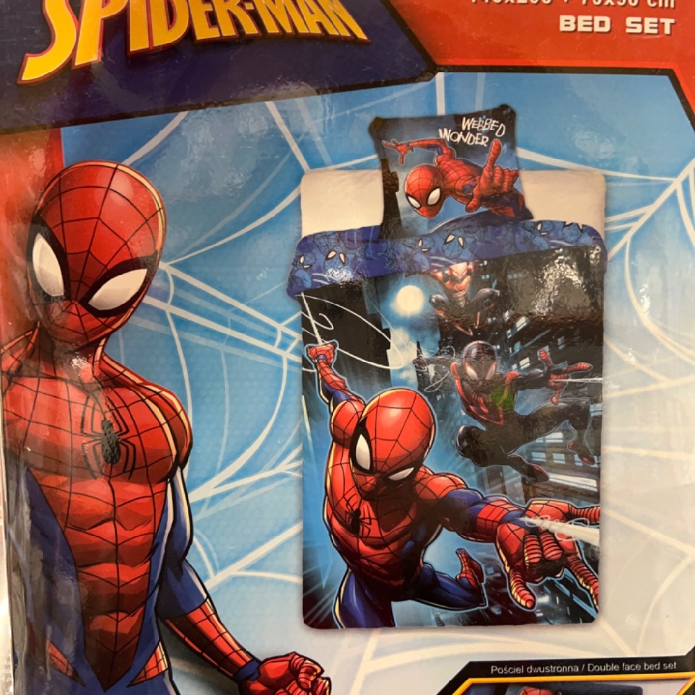 povlečení 70x90 140x200 bavlna Spiderman