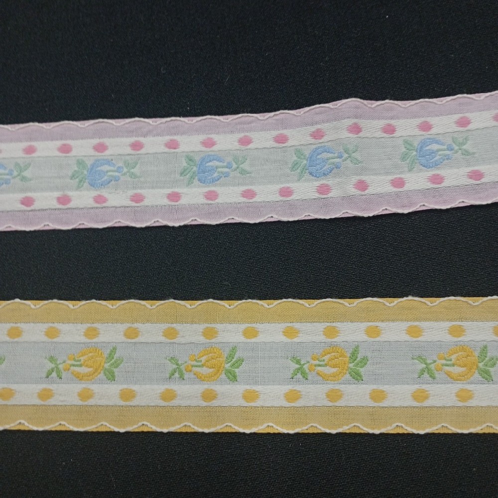 vzorovka prádlová květy 35mm