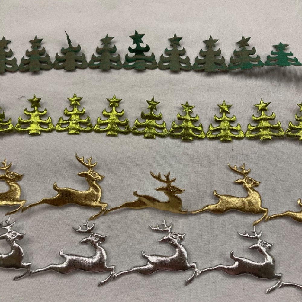 prýmky vánoční-jelen, stromek