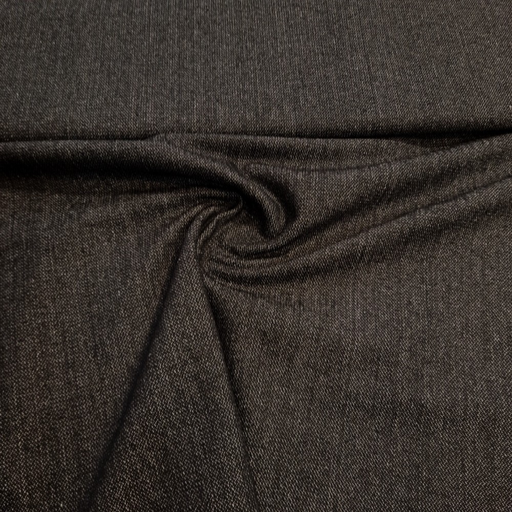oděvní kalhotovina natur černá 140 cm