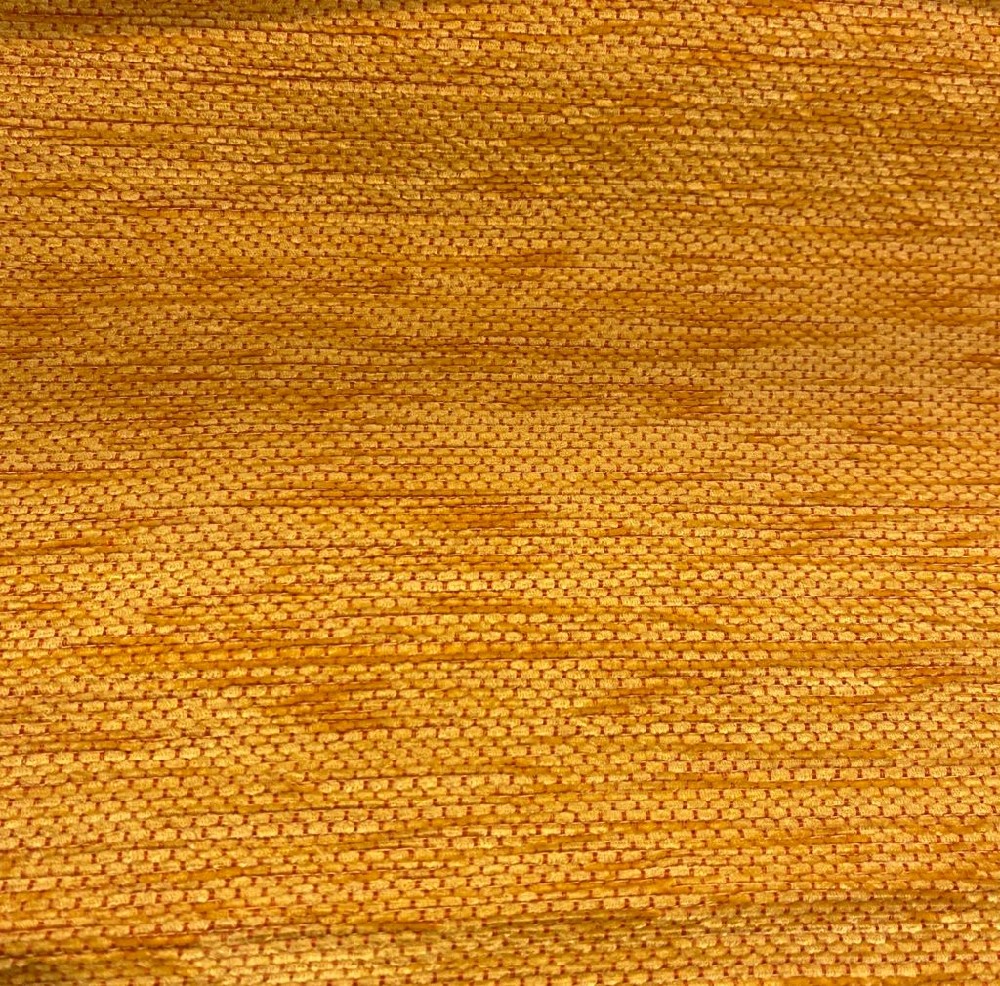 potahovka žluto/oranžová  žinilková 140cm