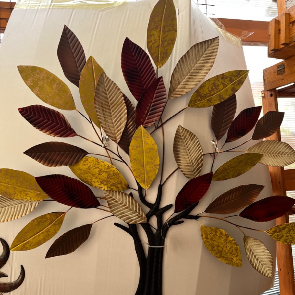 strom kovový dekorace velký