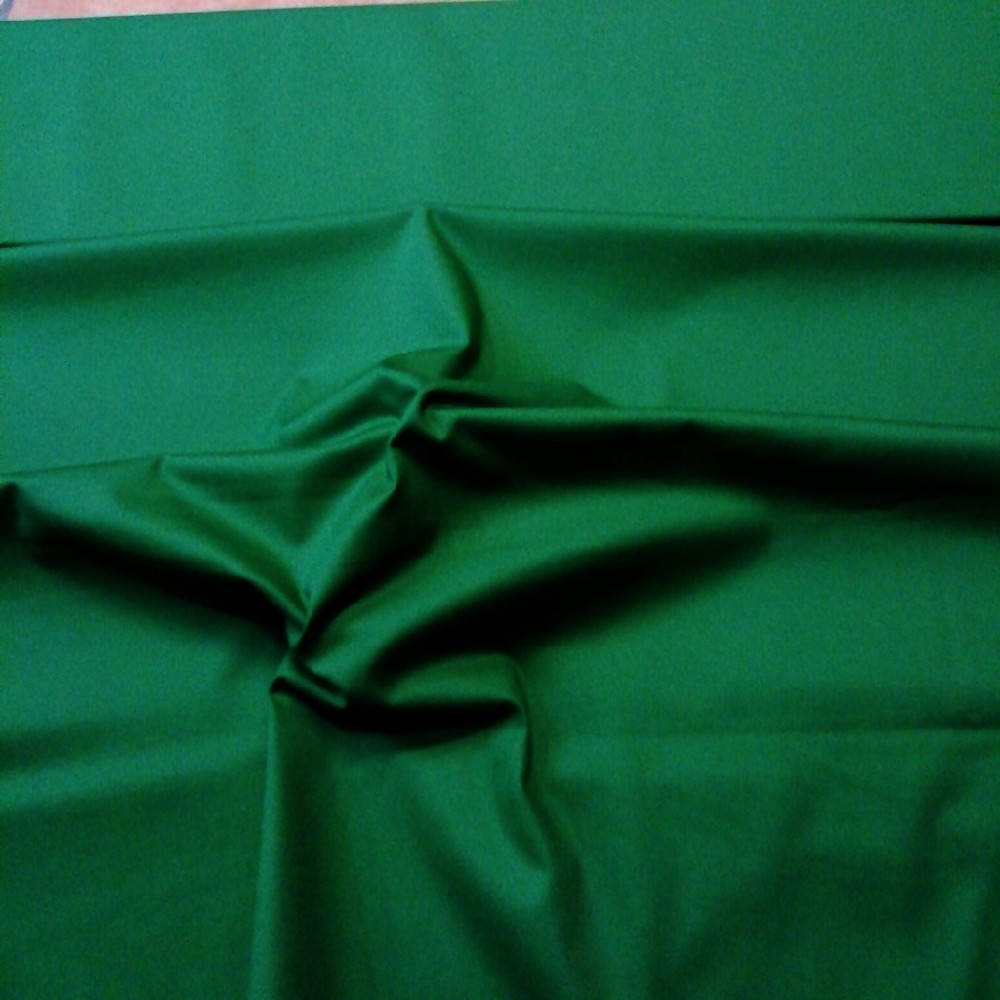 bavlna zelená š.140 elastická