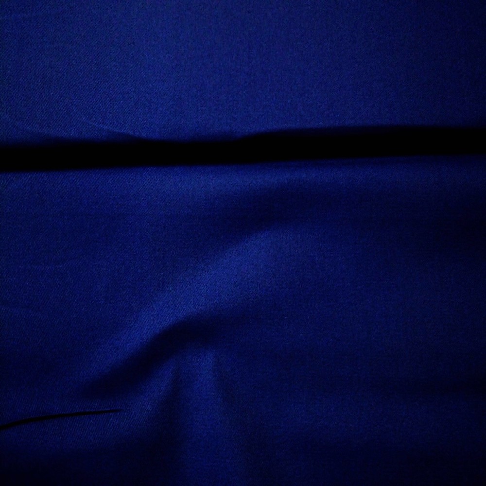 bavlna tm.modrá s elastanem