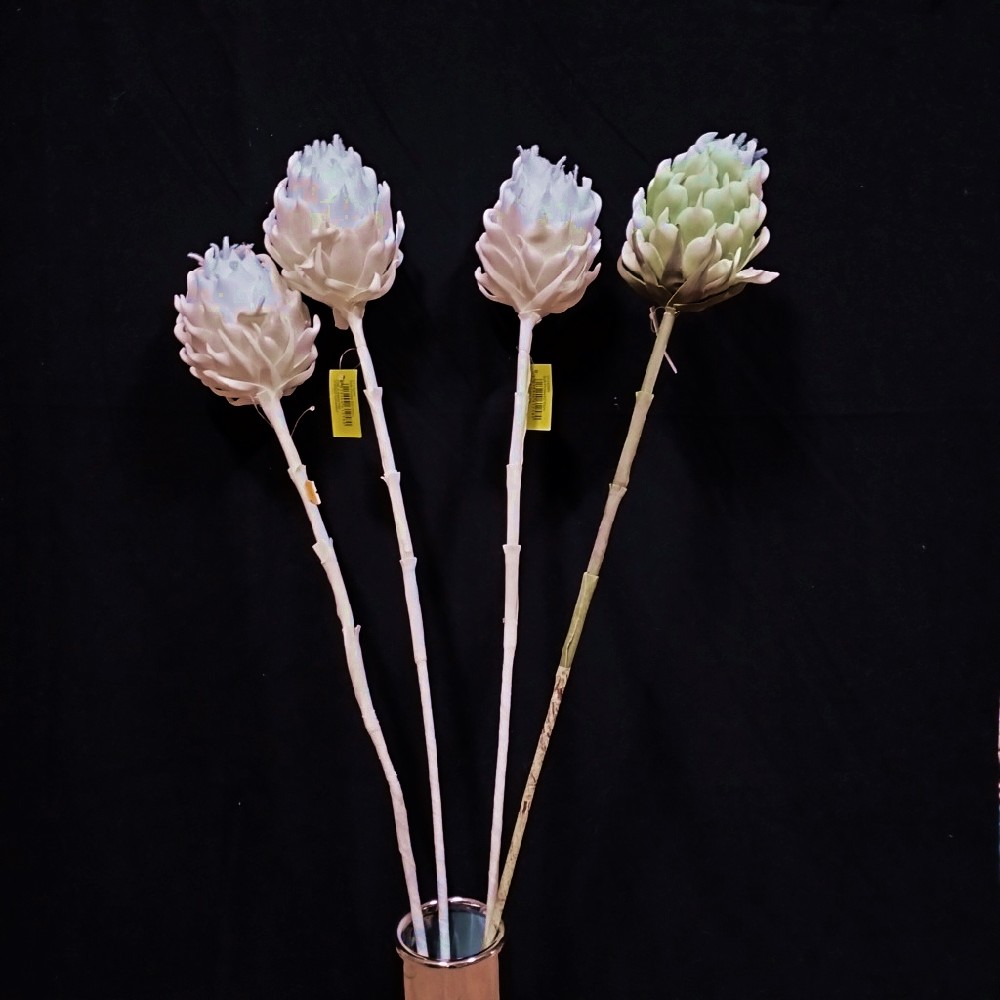květina protea dekorační 82 cm