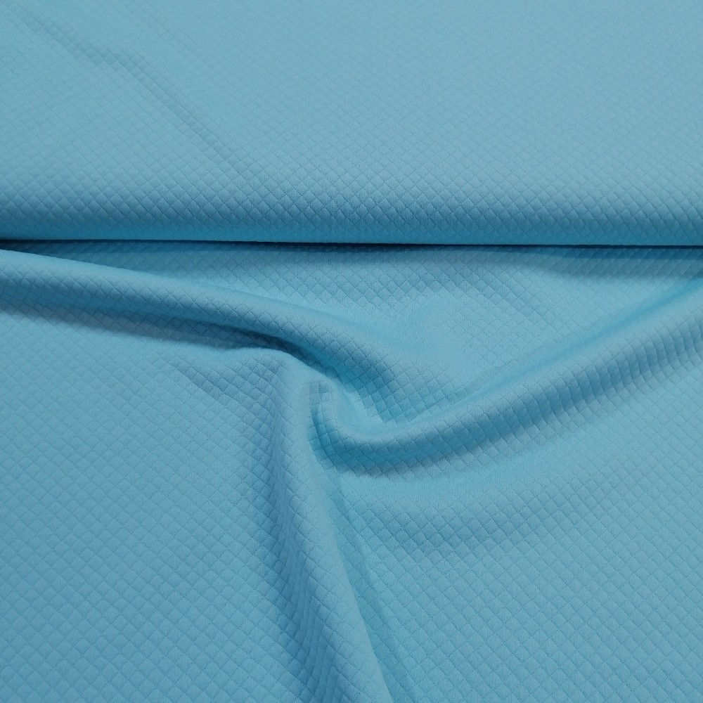 úplet vytlačovaný, sv. modrý, š. 150 cm