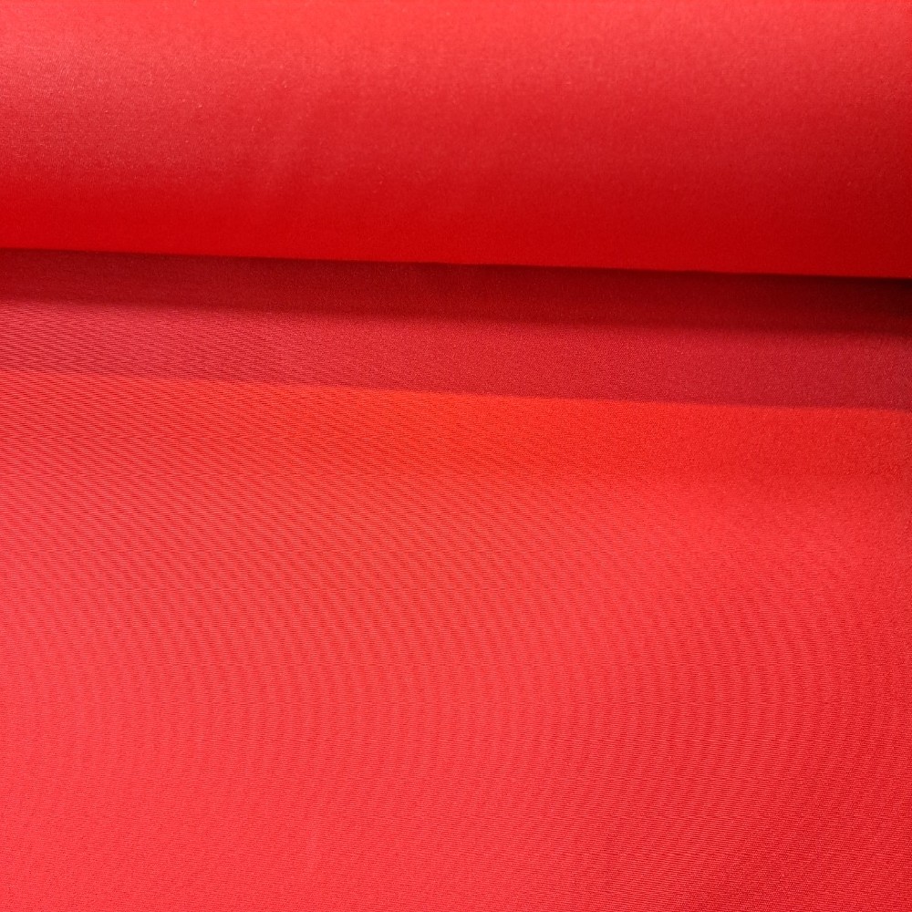 batohovina červená š.200cm 100%PES