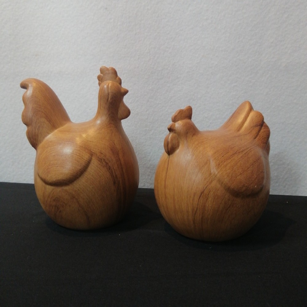 slepice/kohout keramika
