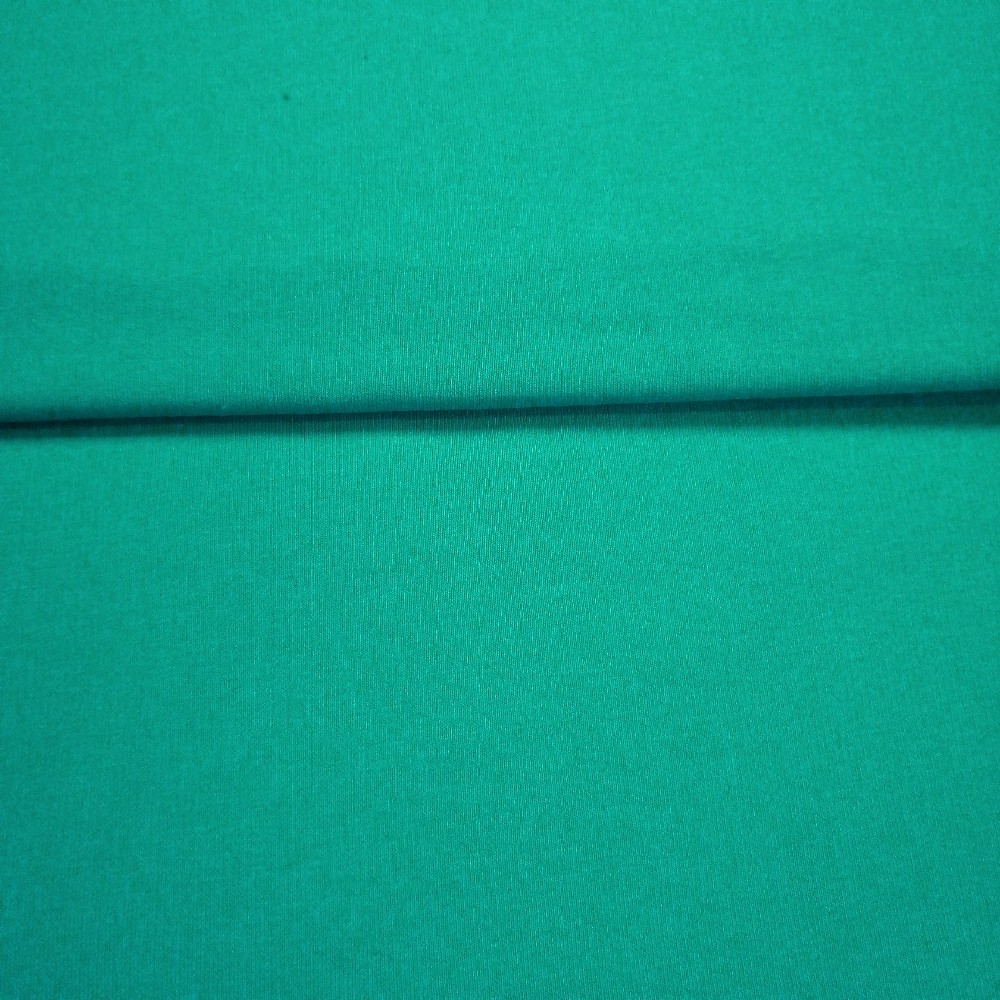 teplákovina, modro zelená, š. 170 cm