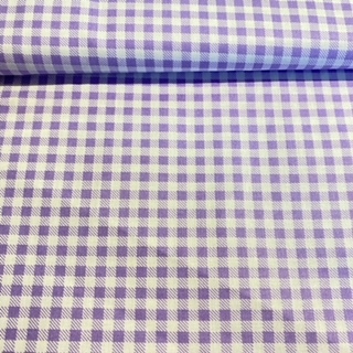 bavlna fialová kostička š.140