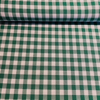 bavlna zelená kanafas 1cm kost.