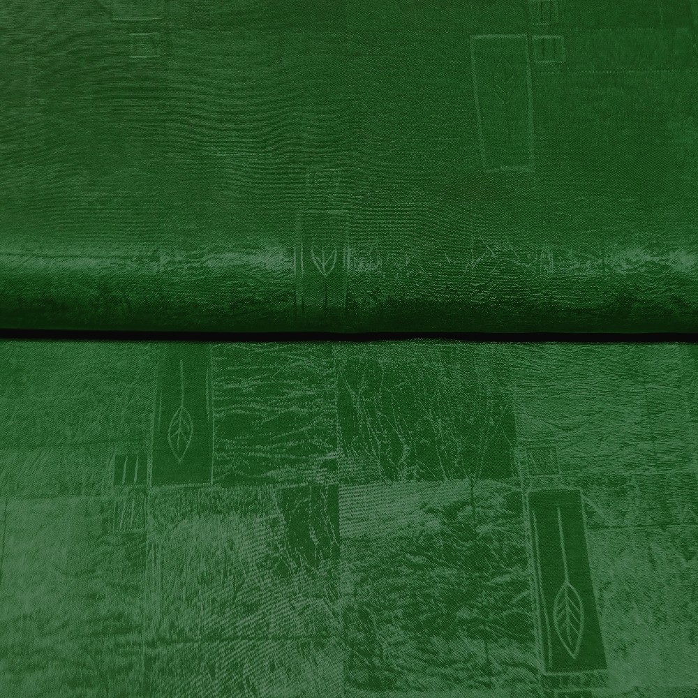 dekoračka tm.zelená š.140 polyester