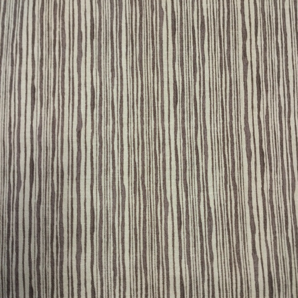 Bavlna hnědé proužky š.110 cm