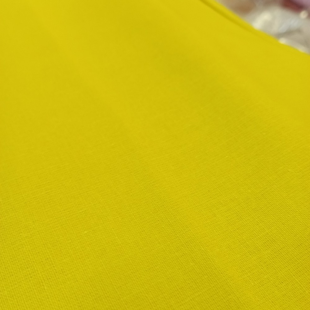 bavlna žlutá 150  cm