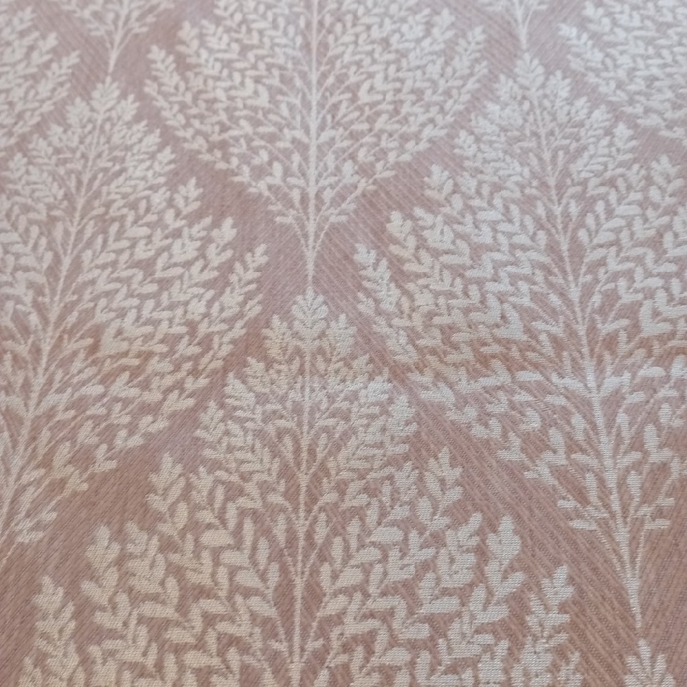 dekoračka růřovo bílé listy 140 cm