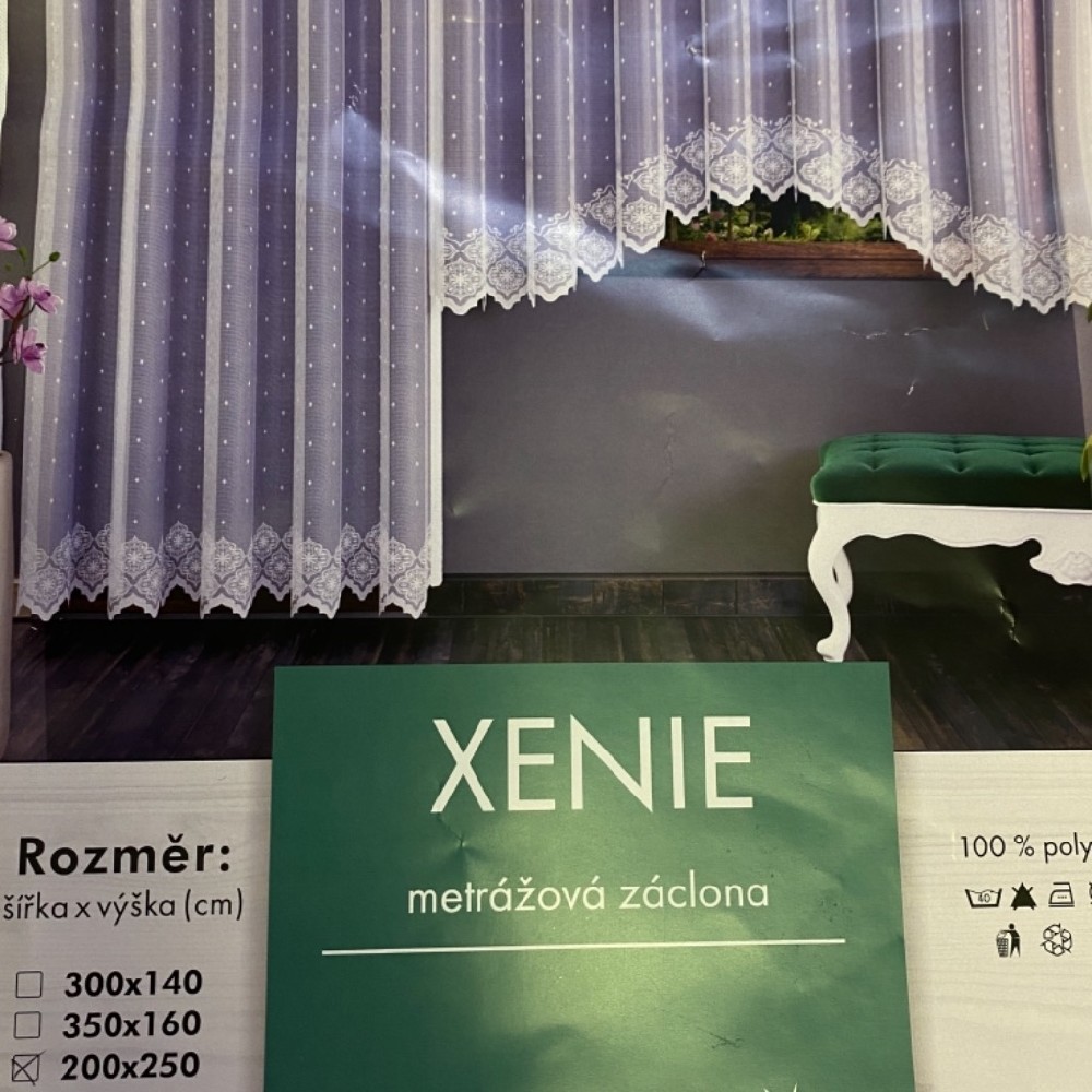 záclona hotová Fo Xenie 300x140cm
