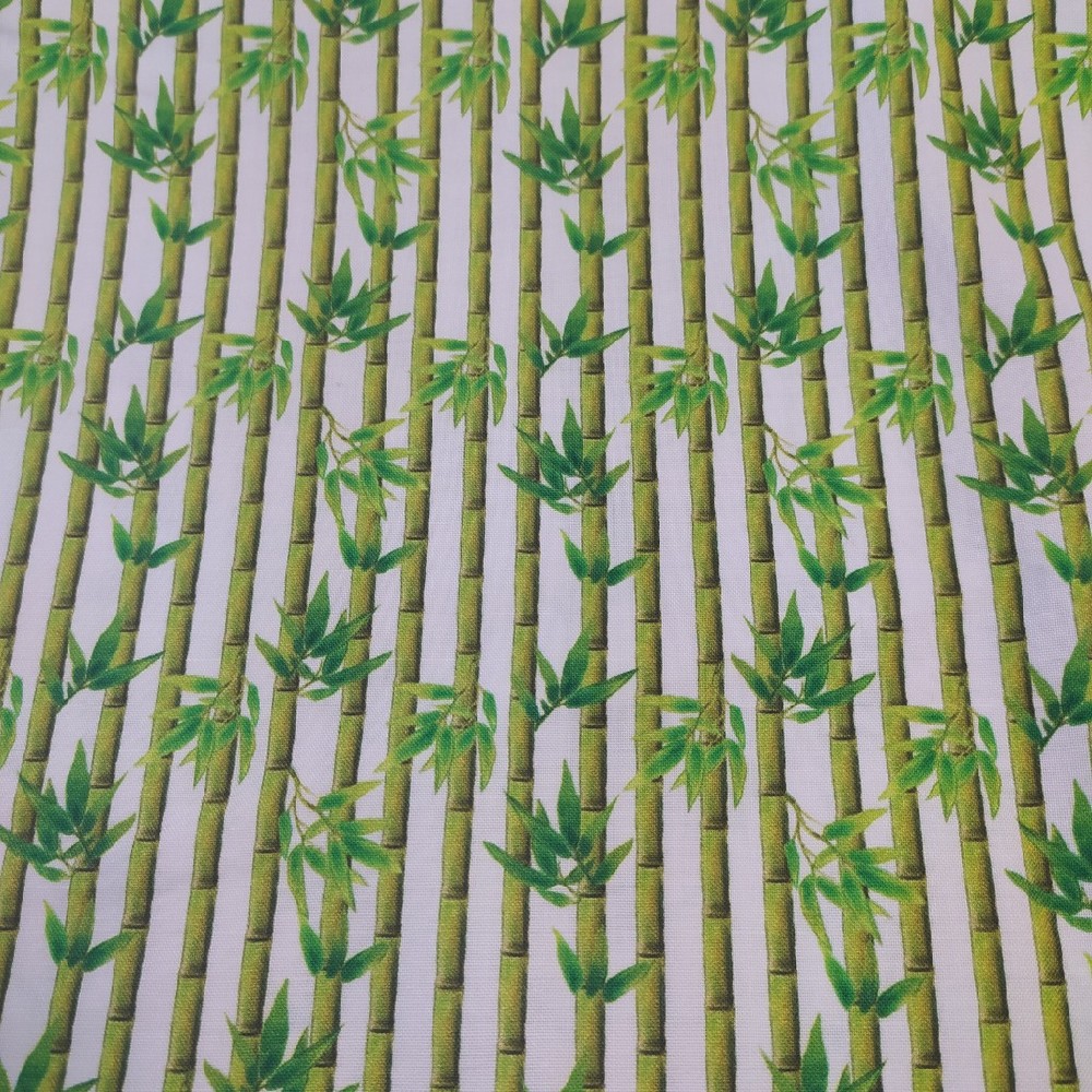 bavlna bambus zelený š.110