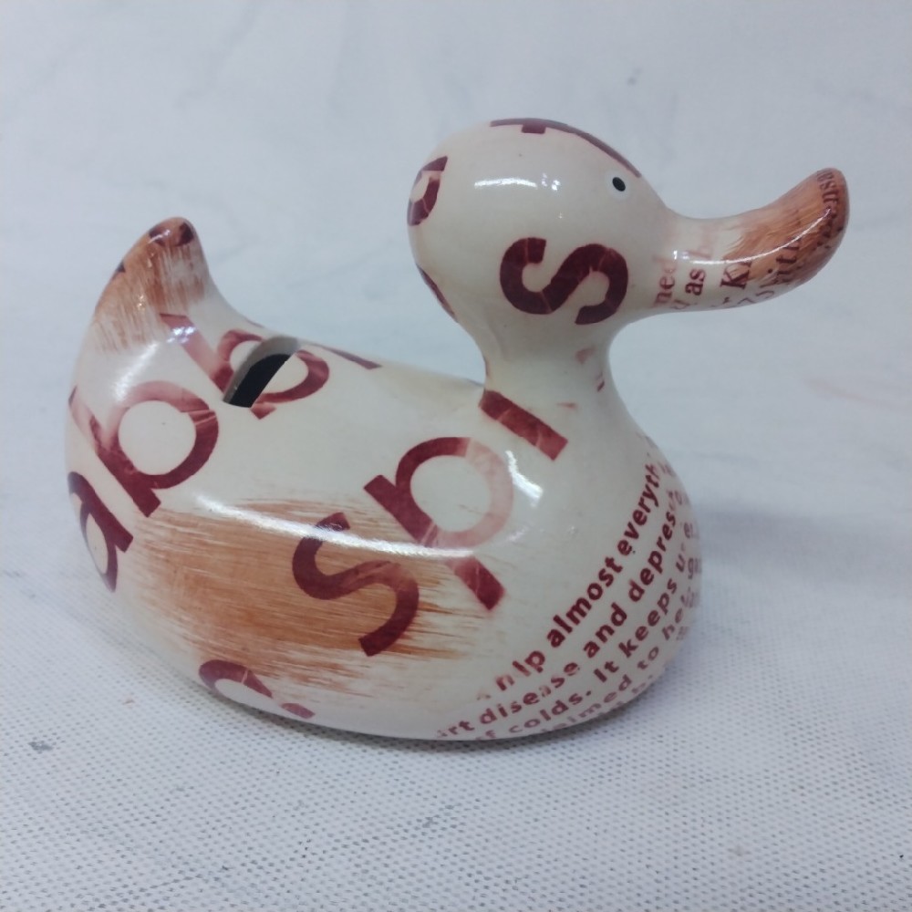 kasička kachna keramika