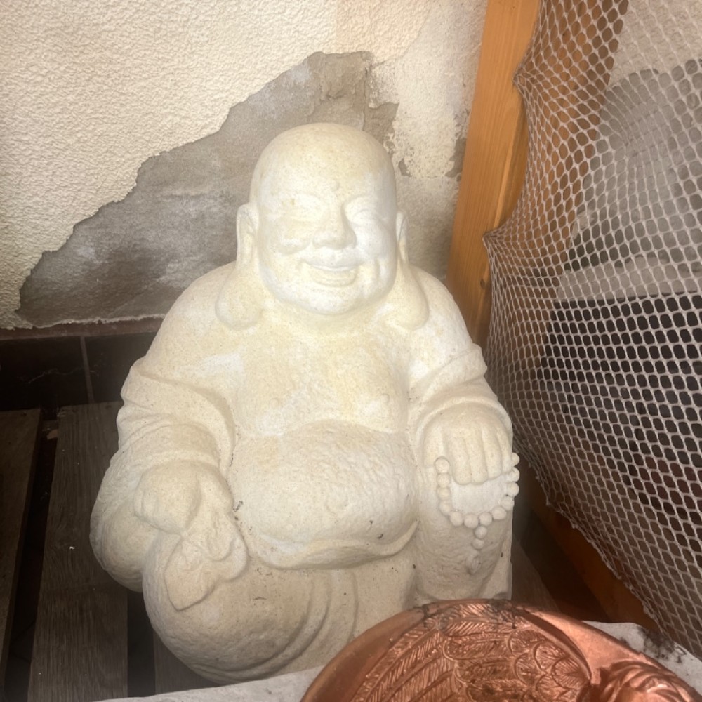 pískovec Buddha sedící 27 kg