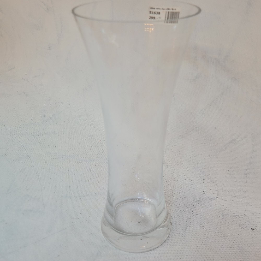 váza sklo deco 35x15 cm
