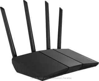 ASUS RT-AX57 bezdrátový router Gigabit Ethernet Dvoupásmový (2,4 GHz / 5 GHz) Černá