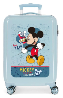 ABS Cestovní kufr Mickey Road Trip 55 cm