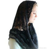 Mantilla (krajkový závoj na mši svatou)