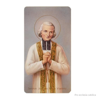 Svatý Jan Maria Vianney (papírový obrázek)