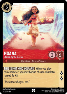 Moana - Chosen by the Ocean / The First Chapter / Lorcana