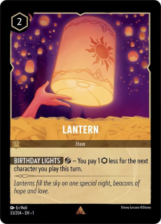 Lantern / The First Chapter / Lorcana