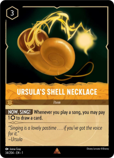 Ursula's Shell Necklace / The First Chapter / Lorcana