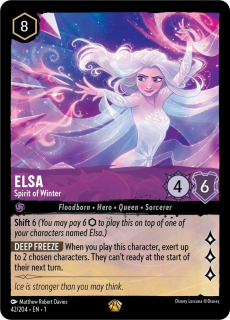 Elsa - Spirit of Winter / The First Chapter / Lorcana