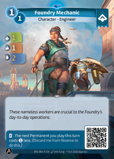 Foundry Mechanic / Beyond The Gates - KS edition / Altered