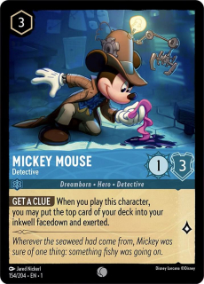 Mickey Mouse - Detective / The First Chapter / Lorcana