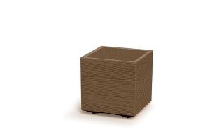 Květináč MADERA SQUARE ECO WOOD DMA300W 28,8 cm naturo ECO