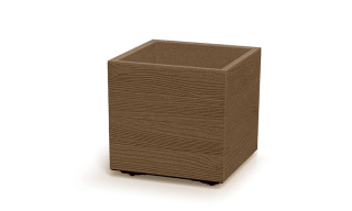 Květináč MADERA SQUARE ECO WOOD DMA400W 38,5 cm naturo ECO