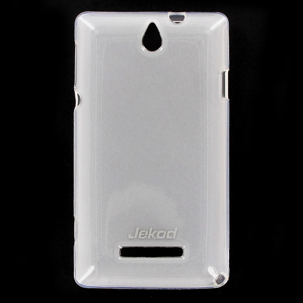 JEKOD TPU Ochranné Pouzdro White pro Sony Xperia E C1605/C1505