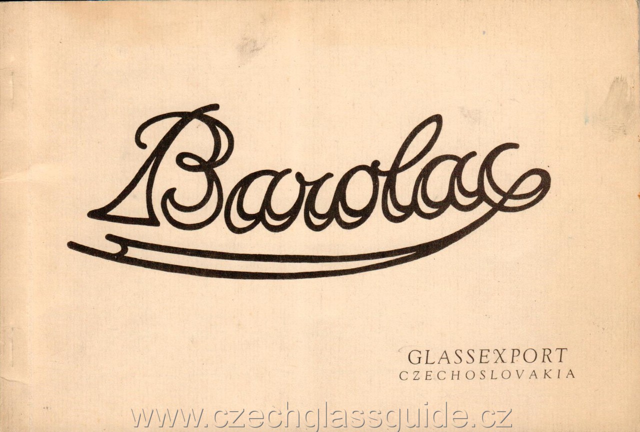 Glassexport Barolac 1963