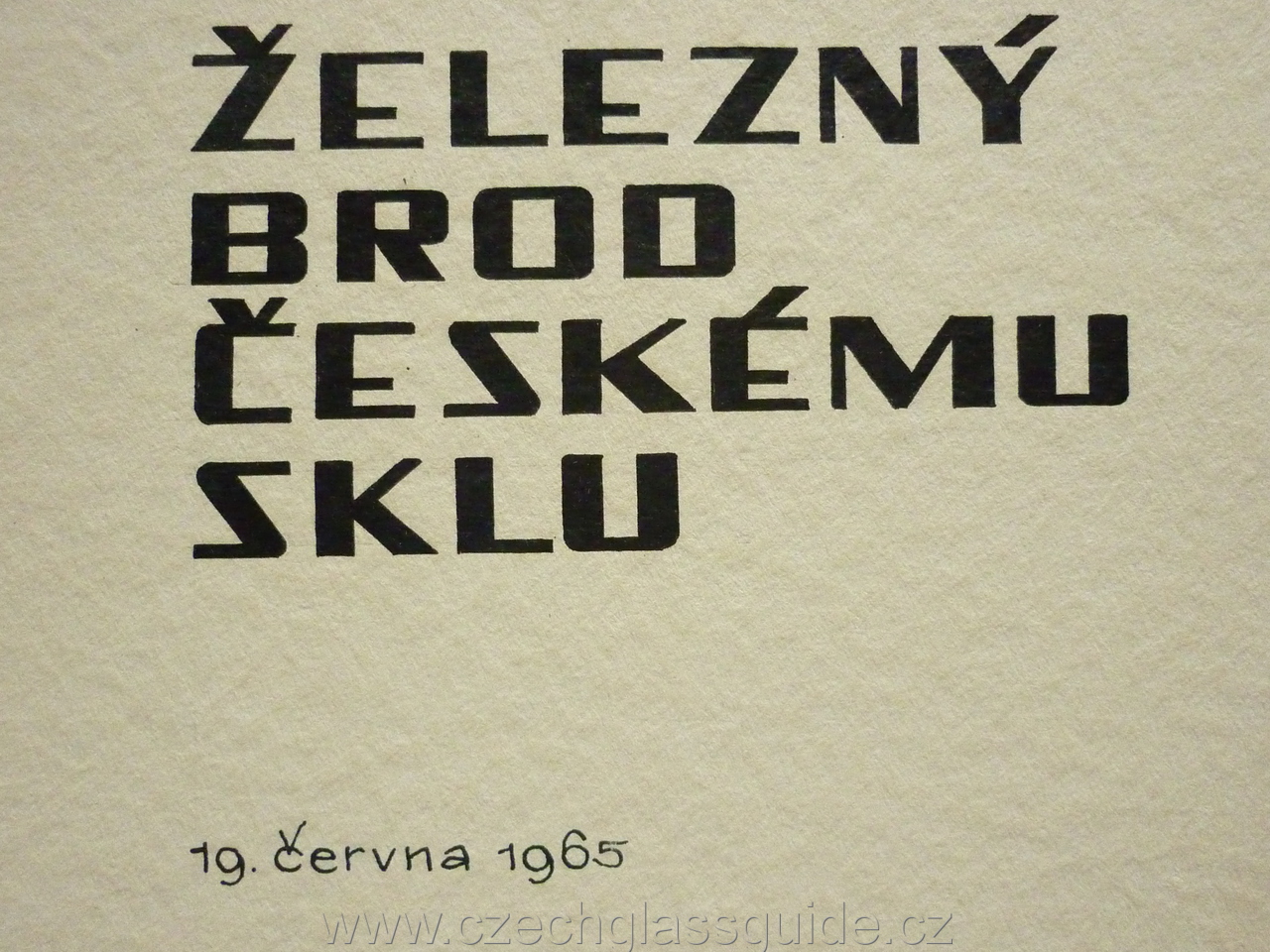 ŽBS Výstava 1965