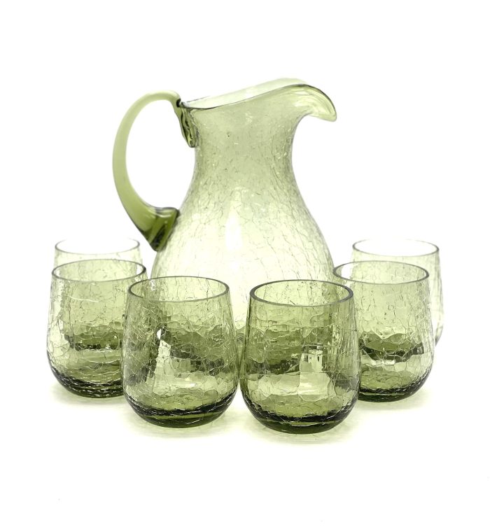 Floriánova huť - Lesní sklo - Drinking set