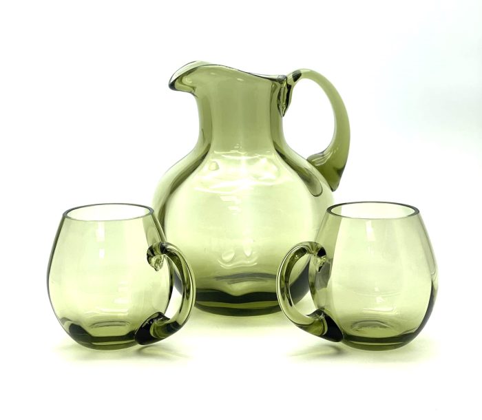 Floriánova huť - Lesní sklo - Drinking set