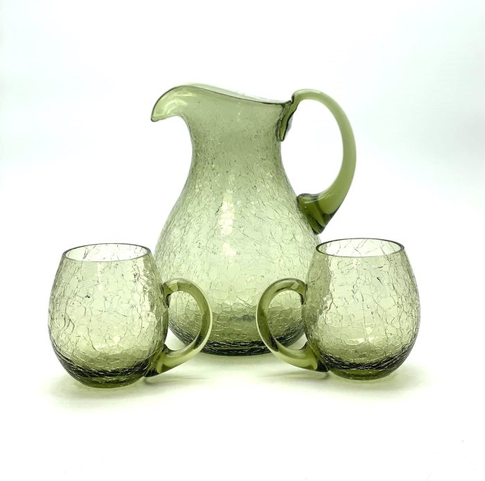 Floriánova huť - Lesní sklo - Drinking set