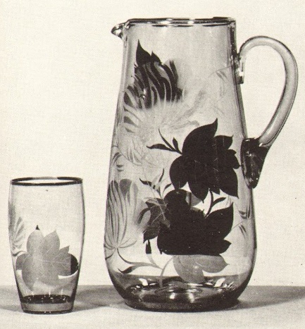 Borské sklo - Drinking set