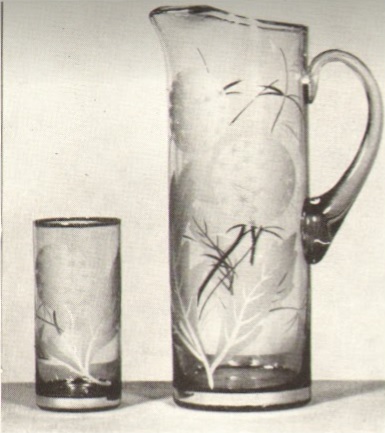 Borské sklo - Drinking set