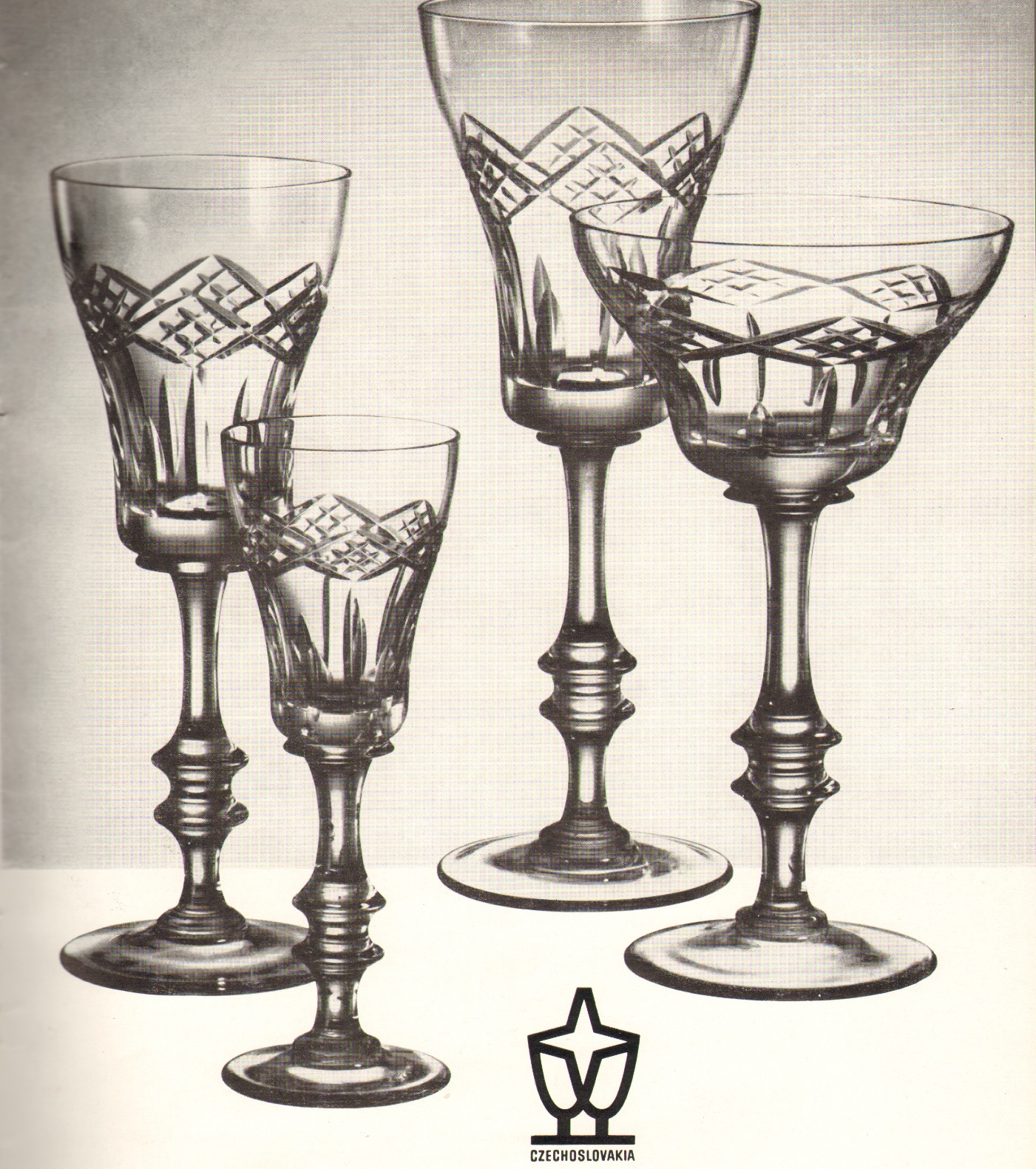 Karolinina huť - KA 3/77/Z 8205, Drinking set