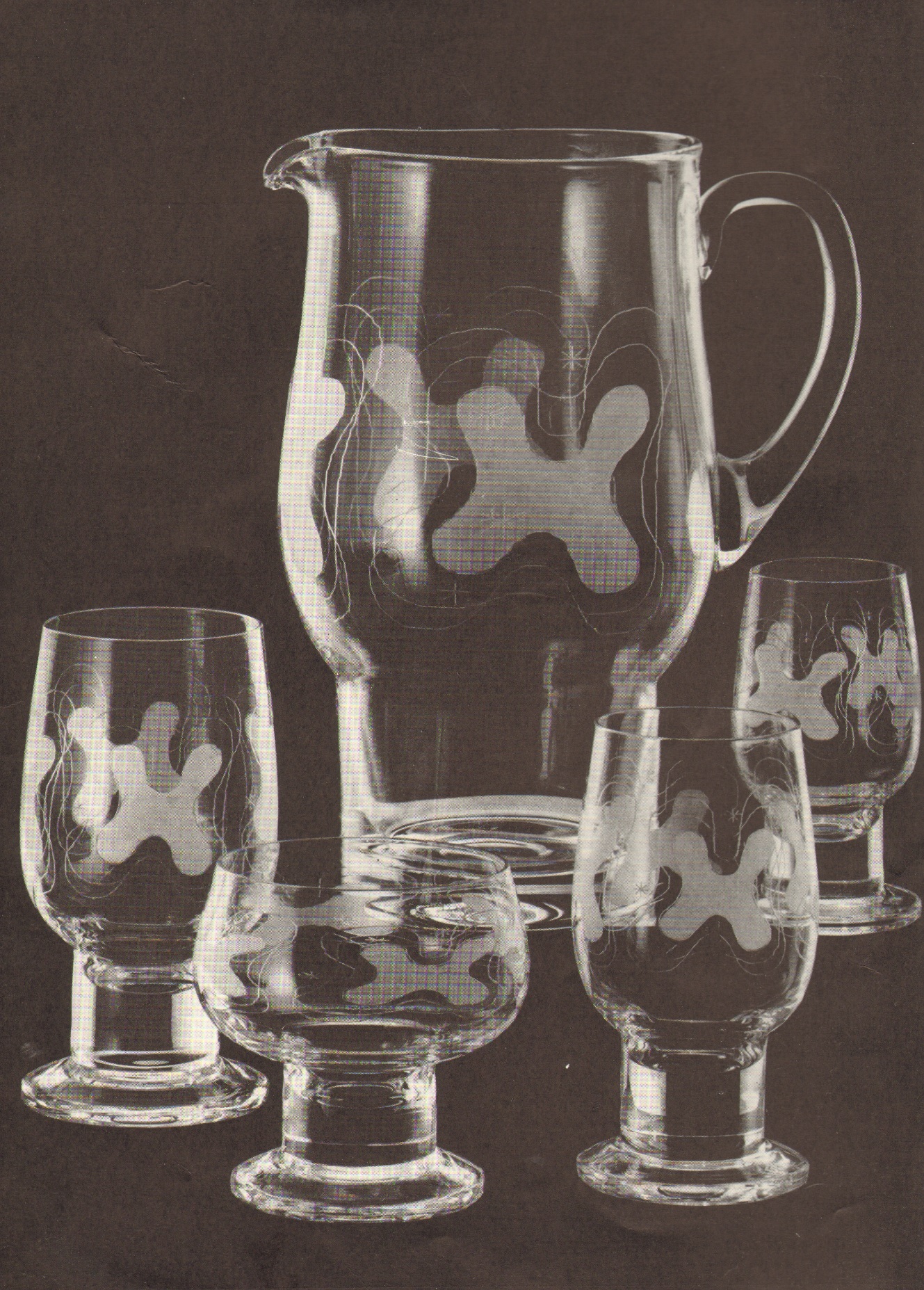 Karolinina huť - 112/73  PM 923, Drinking set