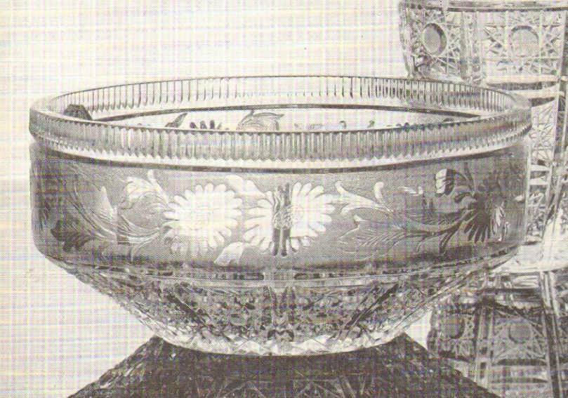 Poděbradské sklárny - 21668/75110/9", Bowl