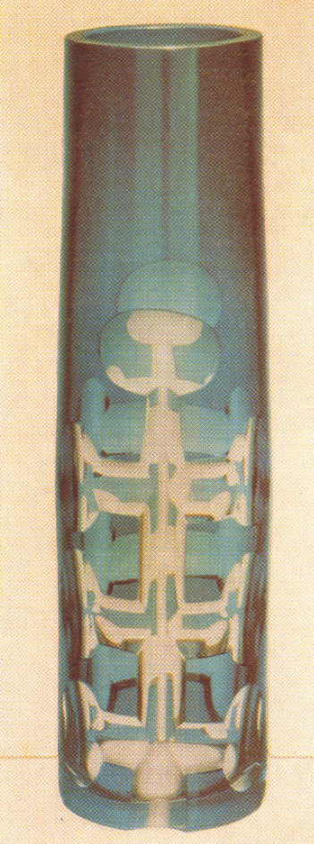 Borské sklo - At/1008/B, Vase