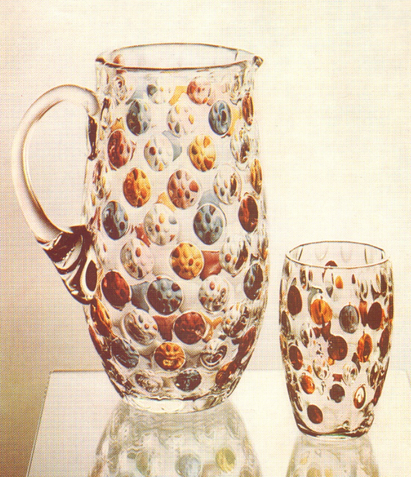 Borské sklo - 11163/1120, Drinking set